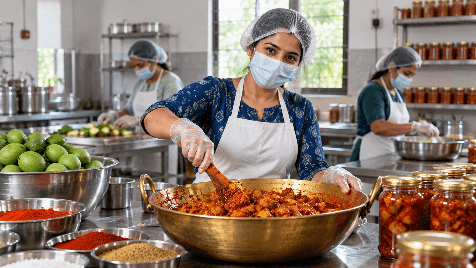 How to Serve Chicken Podi With Hot Steamed Rice & Ghee